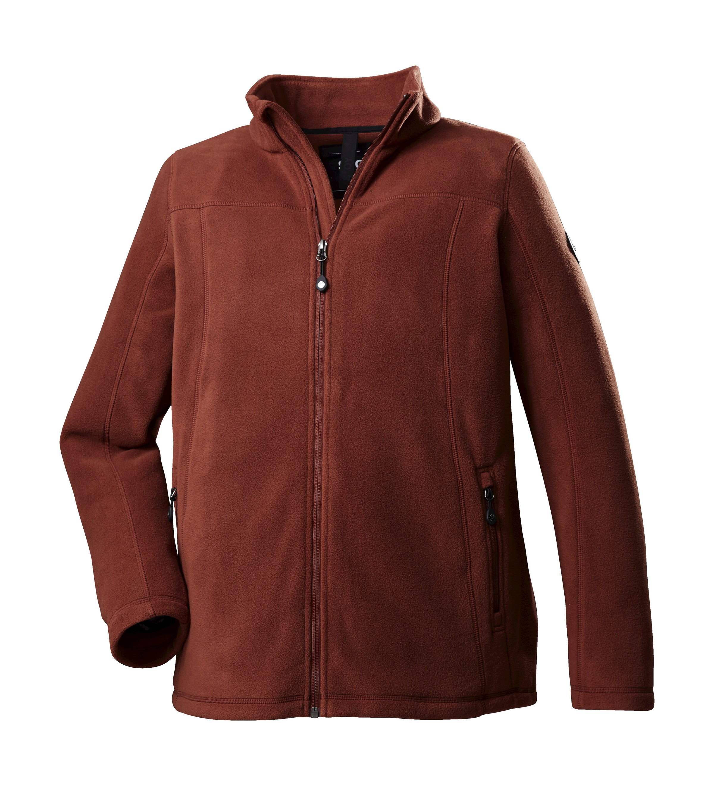 STOY Fleecejacke »STW 9 WMN FLC JCKT«, Leichte Fleecejacke, 2-Wege-Zipper, Kinnschutz, verstellbarer Saum