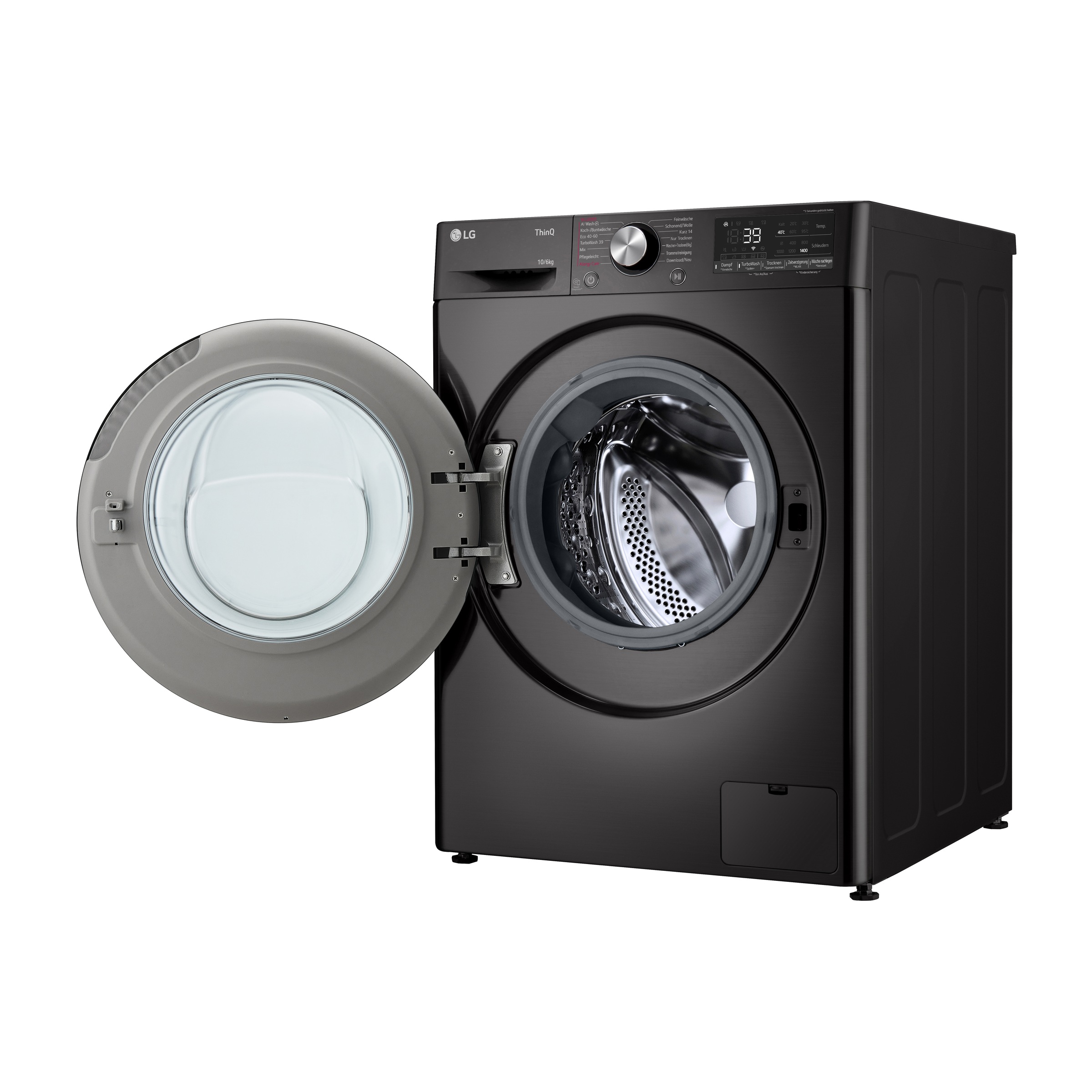 LG Waschmaschine »F4WR700YB«, 10 kg, 1400 U/min, AI Wash, ThinQ App inkl. Programm-Download