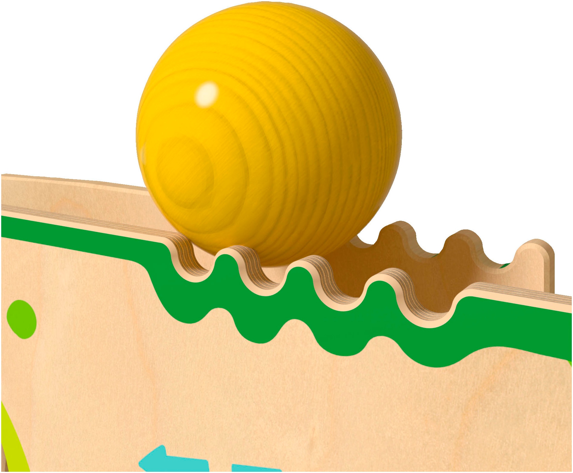 Haba Kugelbahn »Stand-Kugelbahn Kullerrum« mit Soundeffekt