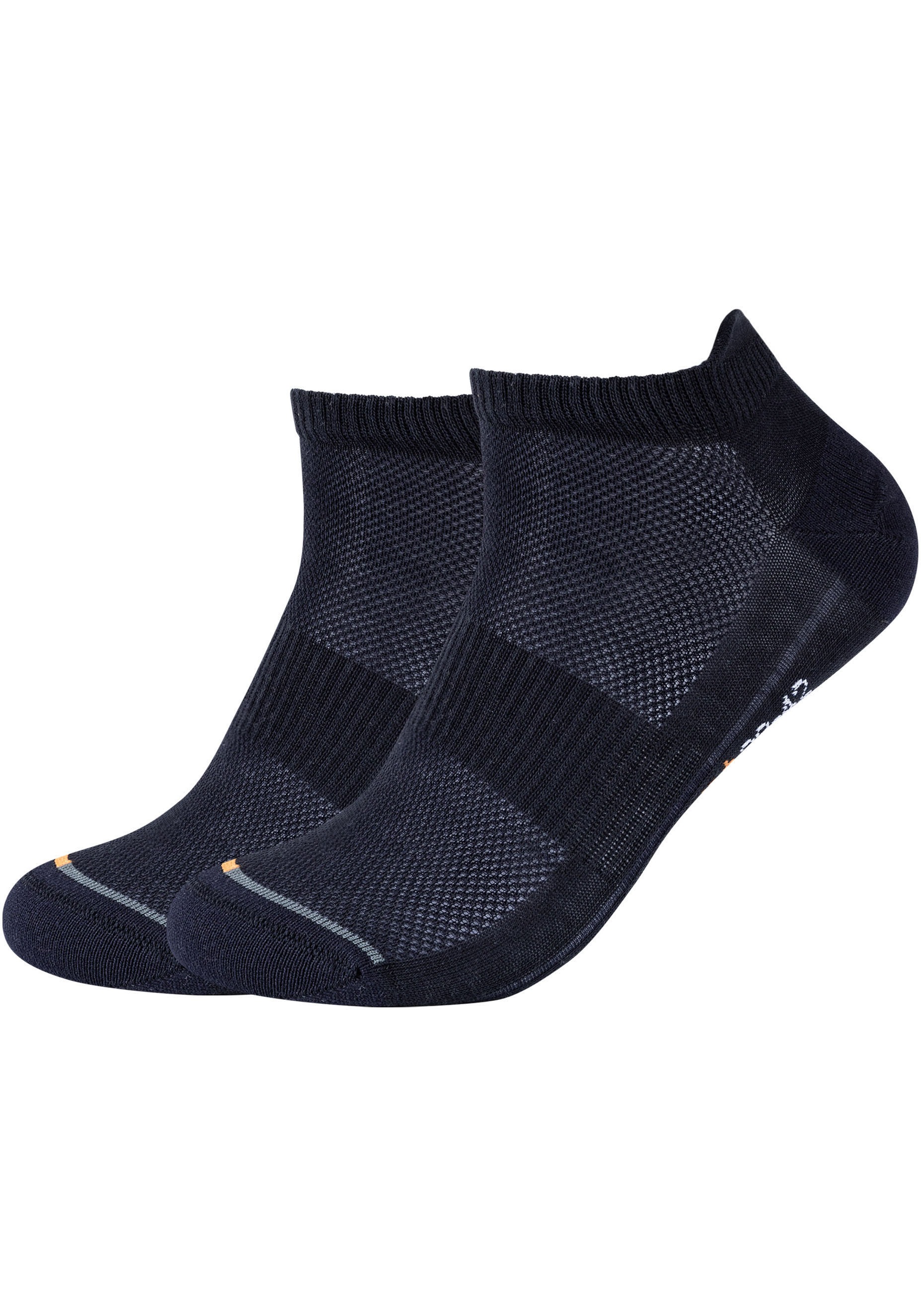 Camano Sneakersocken »function«, (4 Paar), mit Micro-Plüsch an Ferse und Zehen