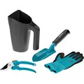 GARDENA Gartenpflege-Set, 3 Kleingeräte mit Handschuhen