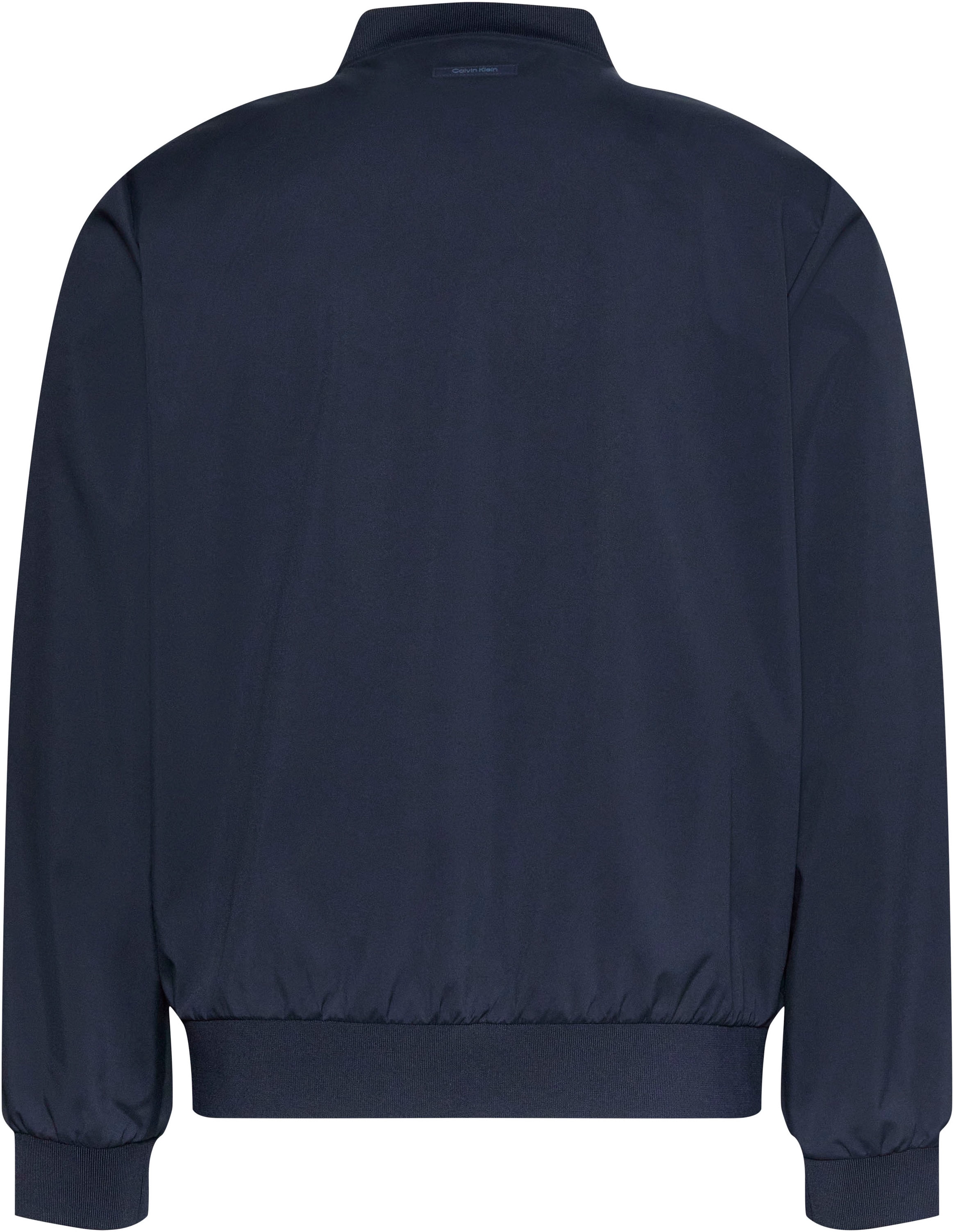 Calvin Klein Bomberjacke »LS SOFT TECH BOMBER JACKET« ohne Kapuze Regular fit mit Stehkragen