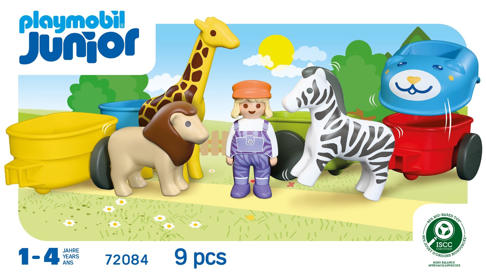 Playmobil® Konstruktions-Spielset »Tierzug (72084), JUNIOR« Made in Europe