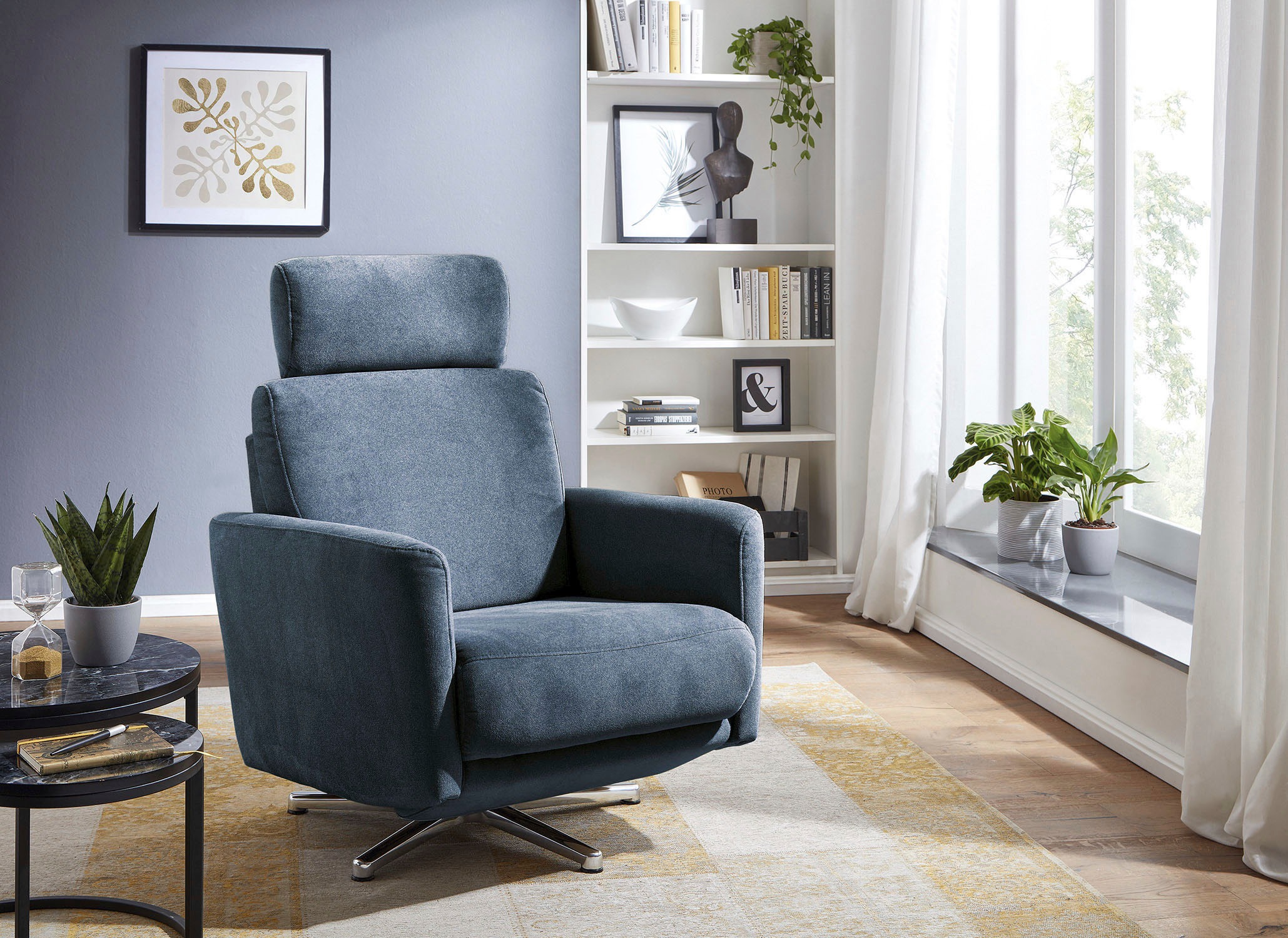 CALIZZA INTERIORS Relaxsessel »Spinell«, inklusive einsteckbarer Kopfstütze günstig online kaufen