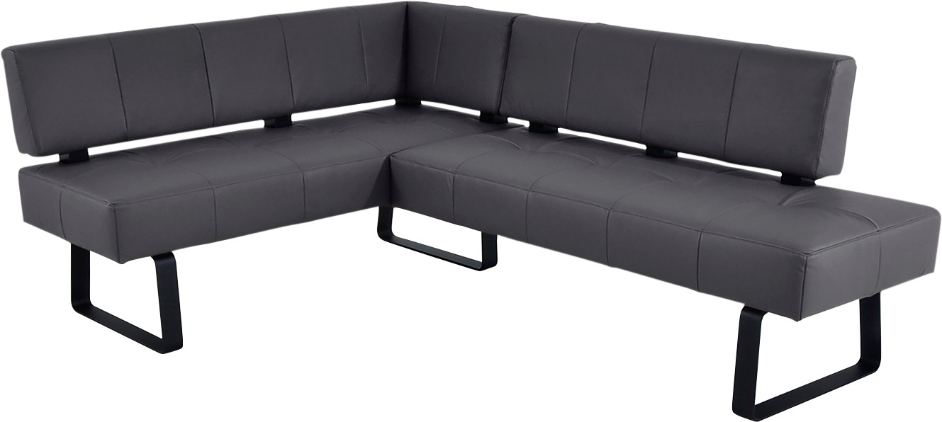 K+W Komfort & Wohnen Eckbank »Spider II«, Sitzsteppung, bequem durch Sandwichbauweise, 2 Stellmaße