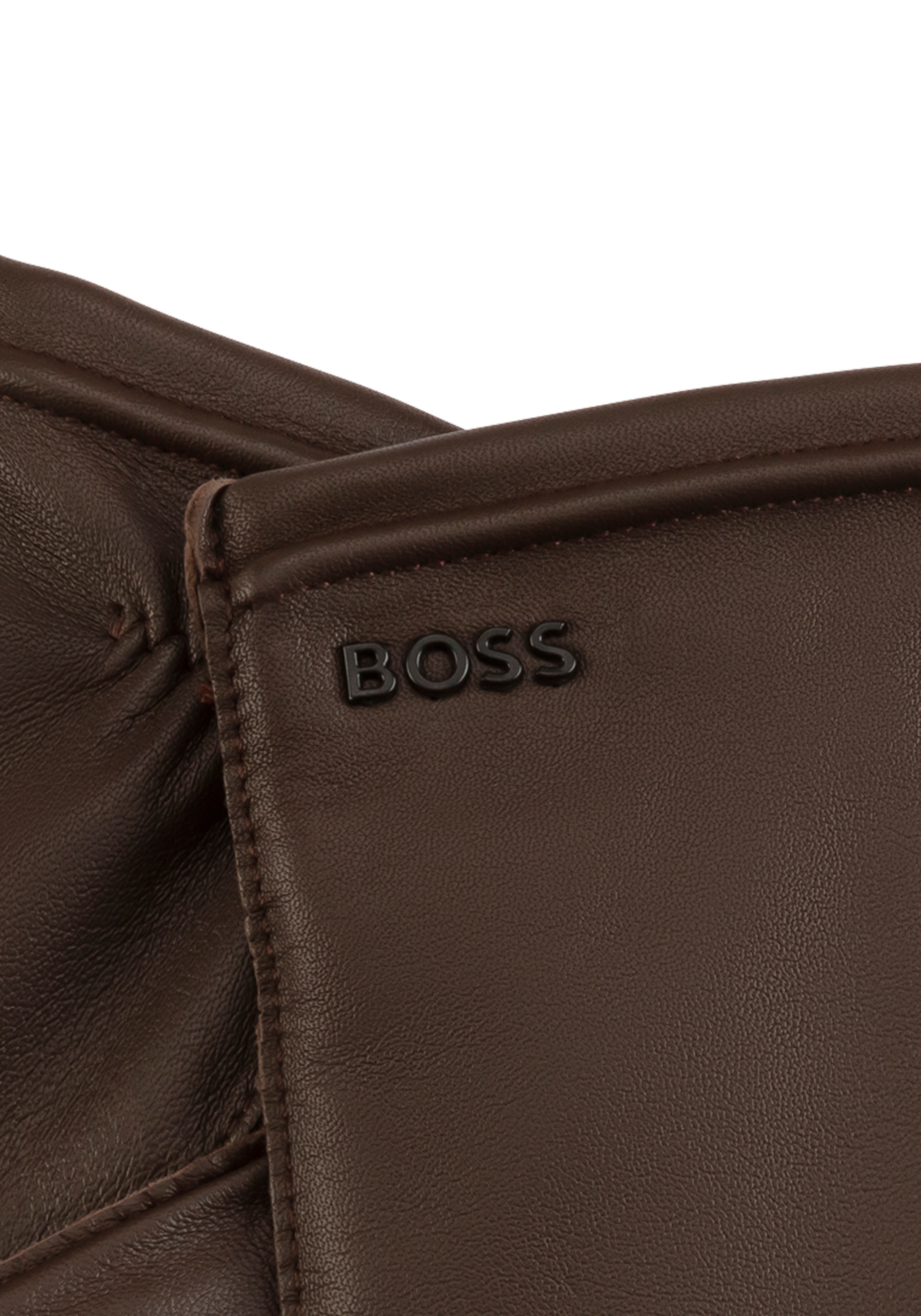 BOSS Lederhandschuhe »Kranton-ME«, mit Touch Tech Fingertips