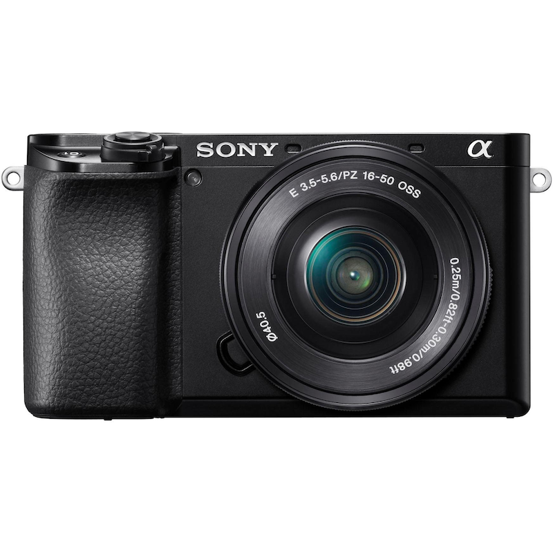 SONY Systemkamera »Alpha 6100 Kit mit SELP1650« SELP1650, 24, 2, Bluetooth NFC schwarz Echtzeit-Tracking und AF mit Augenerkennung in Echtzeit...