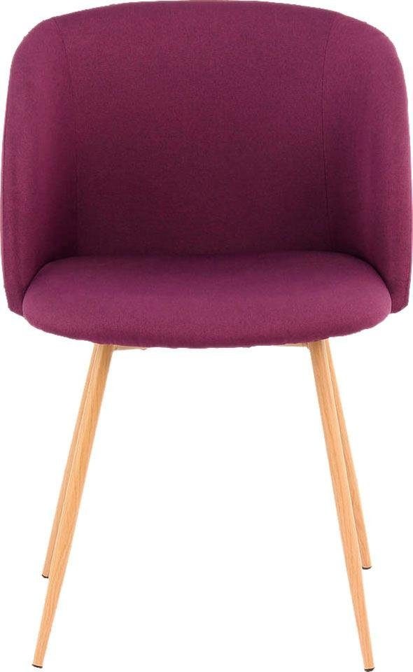 Kayoom Stuhl »Celina 210 2er-Set, Polsterstuhl, Sitzfläche aus Schaumstoff«, (Set), 2 St., bequem, zeitlos, Hingucker in jedem Wohnbereich