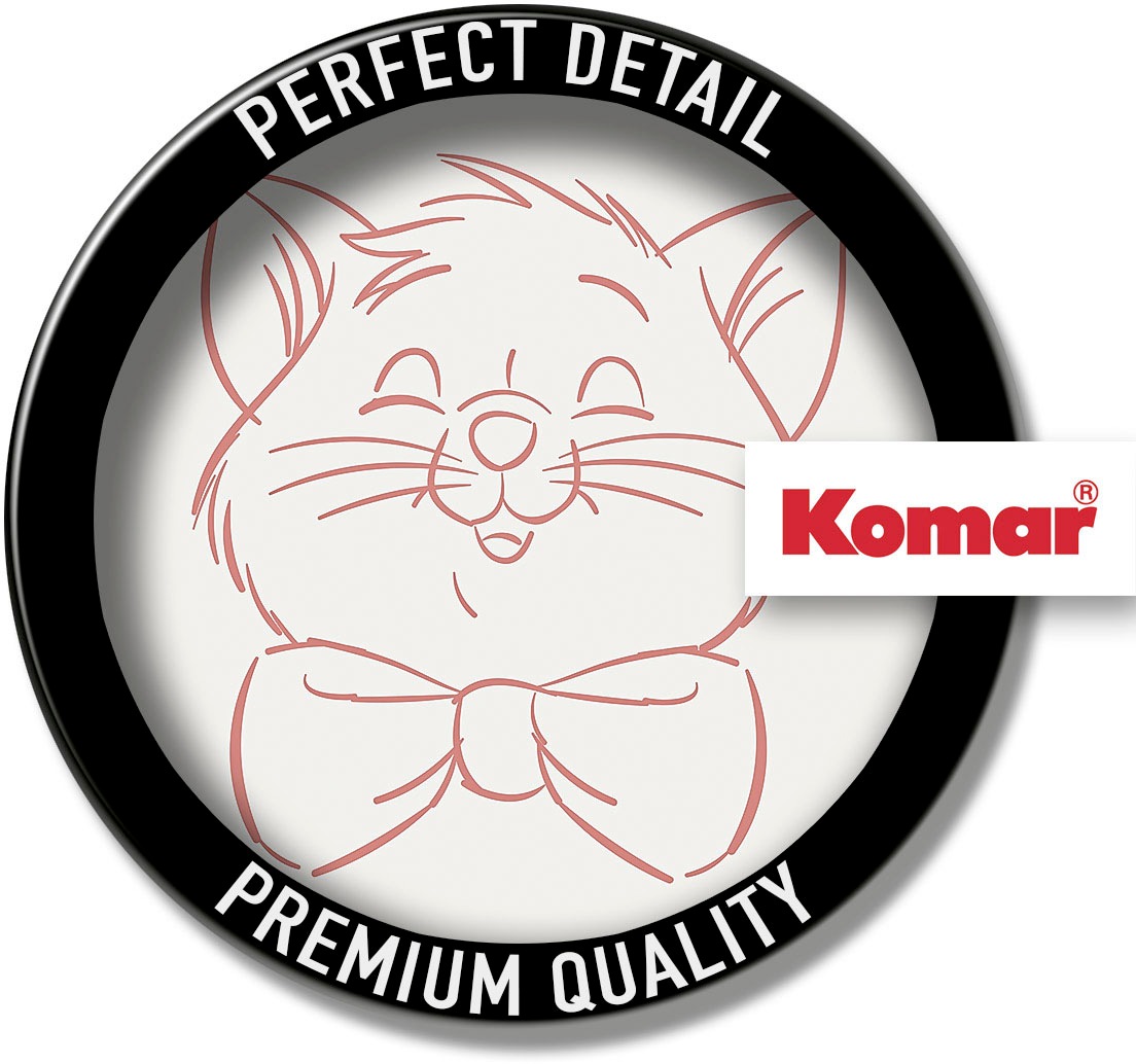 Komar Wandbild »Tough Toulouse«, (1 St.), Deutsches Premium-Poster Fotopapier mit seidenmatter Oberfläche und hoher Lichtbeständigkeit. Für fotorealistische Drucke mit gestochen scharfen Details und hervorragender Farbbrillanz.