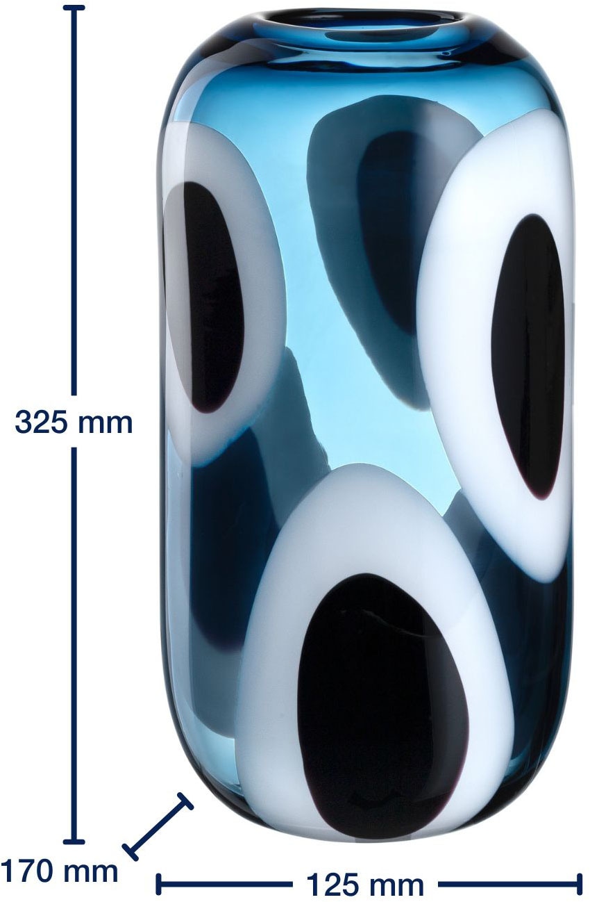 LEONARDO Dekovase »Vase OCCHI BLU«, (1 St.)