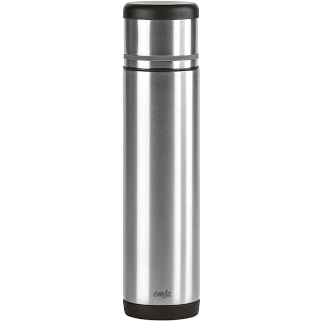 Emsa Isolierflasche »Mobilty«, Edelstahl schwarz, SAFE LOC-Verschluss, 100%  dicht, 12h heiß/24h kalt online kaufen