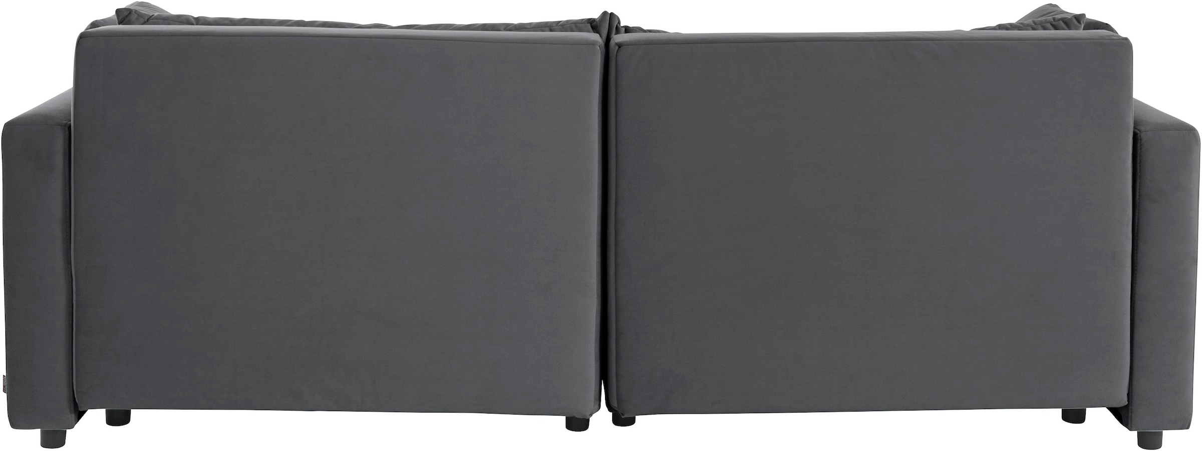 INOSIGN Ecksofa »Marva 3tlg. L-Form«, beide Armlehnelemente ausziehbar für Bettfunktion, mit Bettkasten