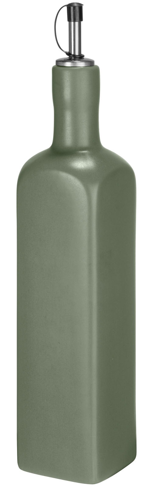 SCHÖNER WOHNEN-Kollektion Ölspender »OLIVIA« Öl- & Essigspender, Ölkaraffe aus Keramik, Edelstahl-Ausgießer, 600 ml