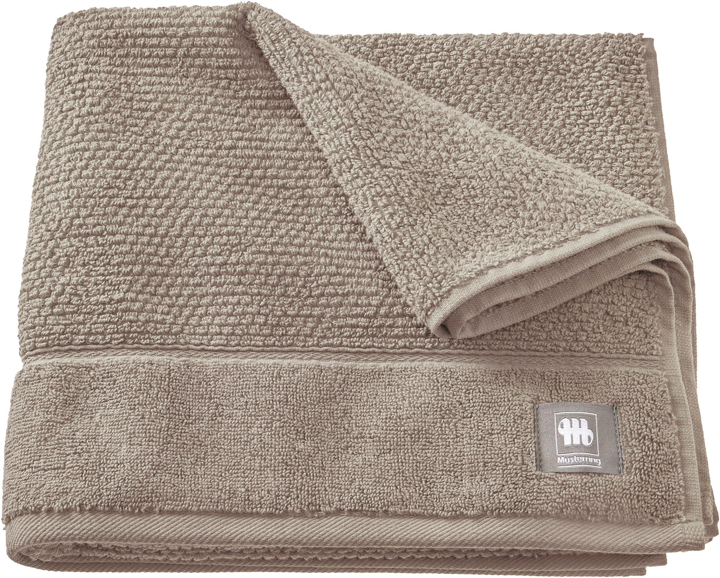 Musterring Handtuch »Solid«, (1 St., Handtuch 60 x 110 cm), hautschmeicheln günstig online kaufen