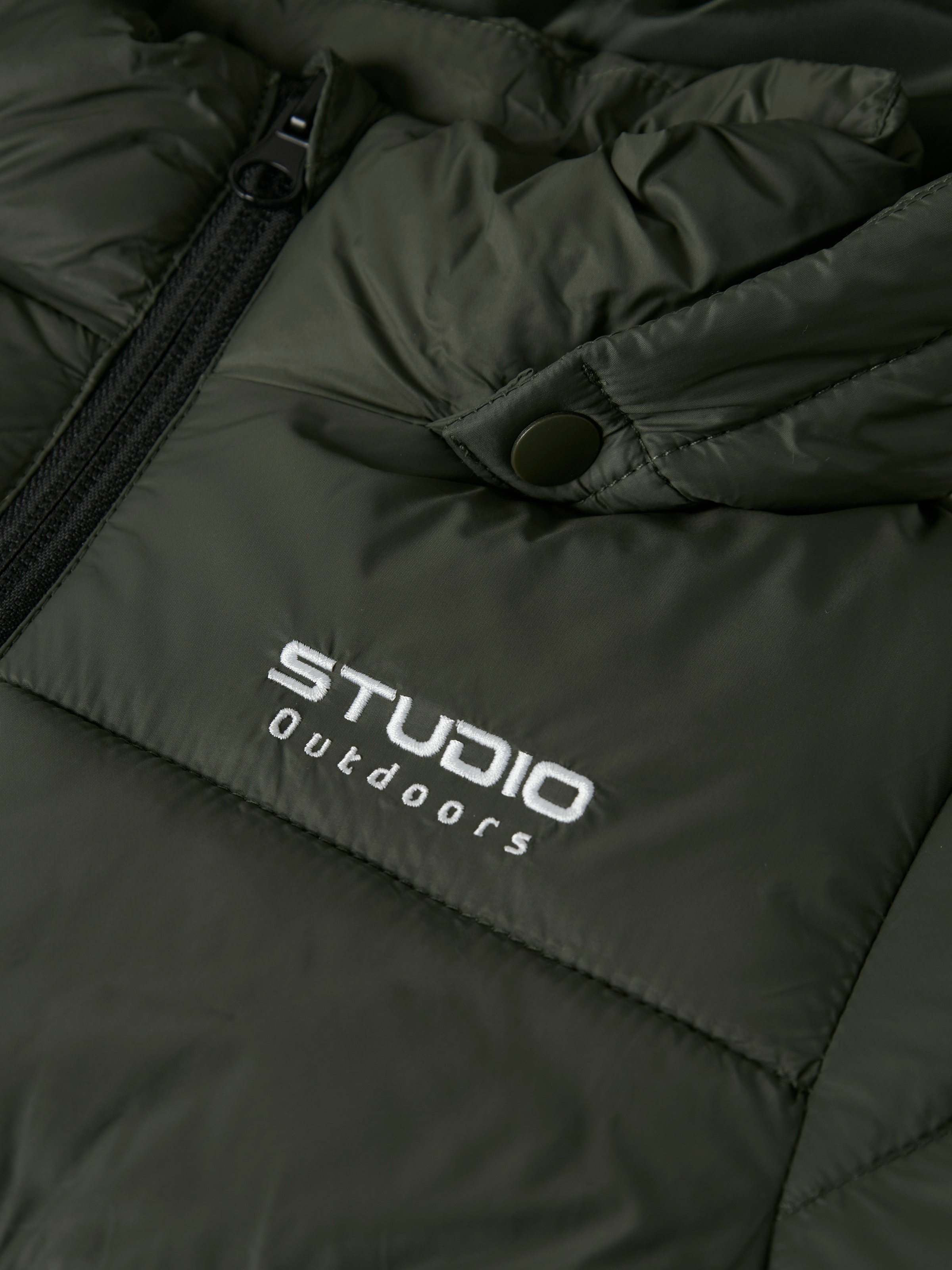 Name It Steppjacke »NMMMARBLE JACKET PB1« mit Kapuze Kunstfaser