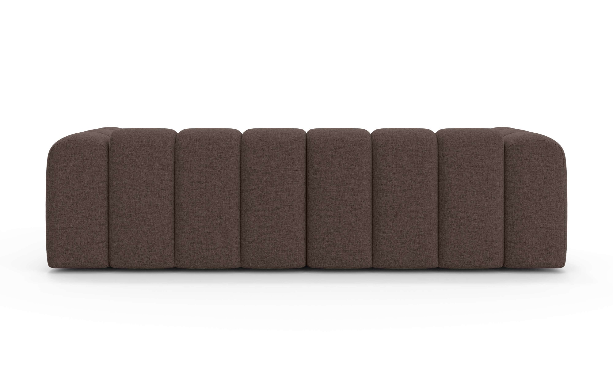 OTTO home Ecksofa »KALLIE Design-Sofa mit Wellenunterfederung, Bubble-Optik, 248/186/72cm«, moderne Steppung, hoher Sitzkomfort und modernes Design