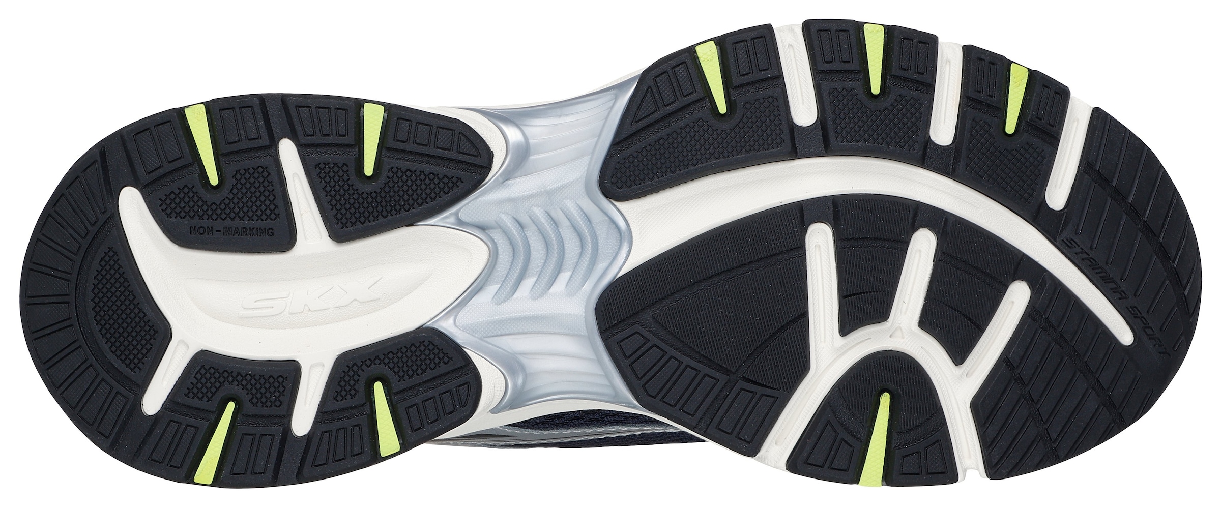 Skechers Slip-On Sneaker »STAMINA SPORT«, Trainingsschuh, Retro Sneaker mit Slip-ins