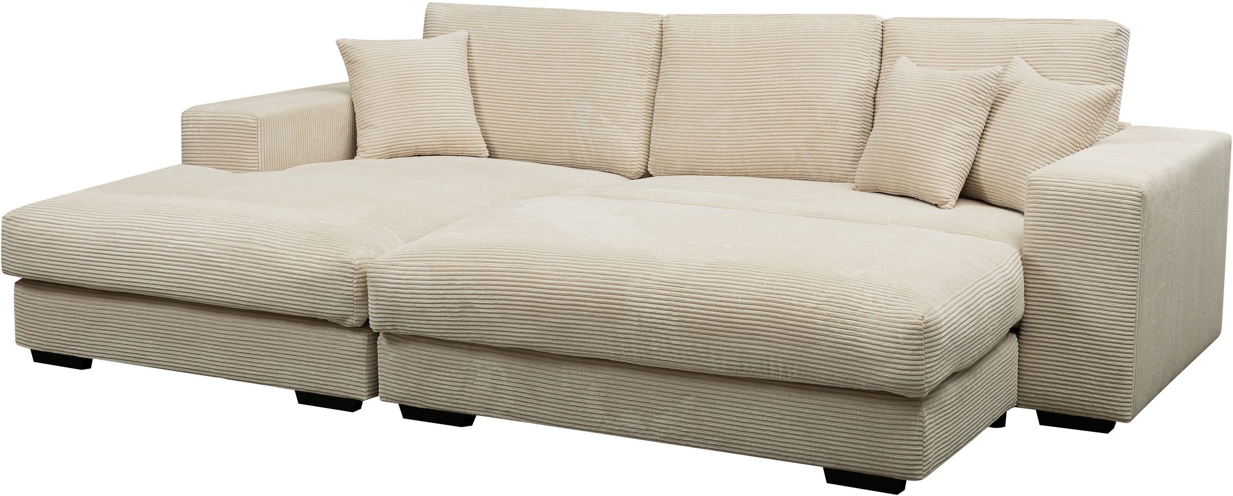 WERK2 Ecksofa »Eden« mit Polsterhocker