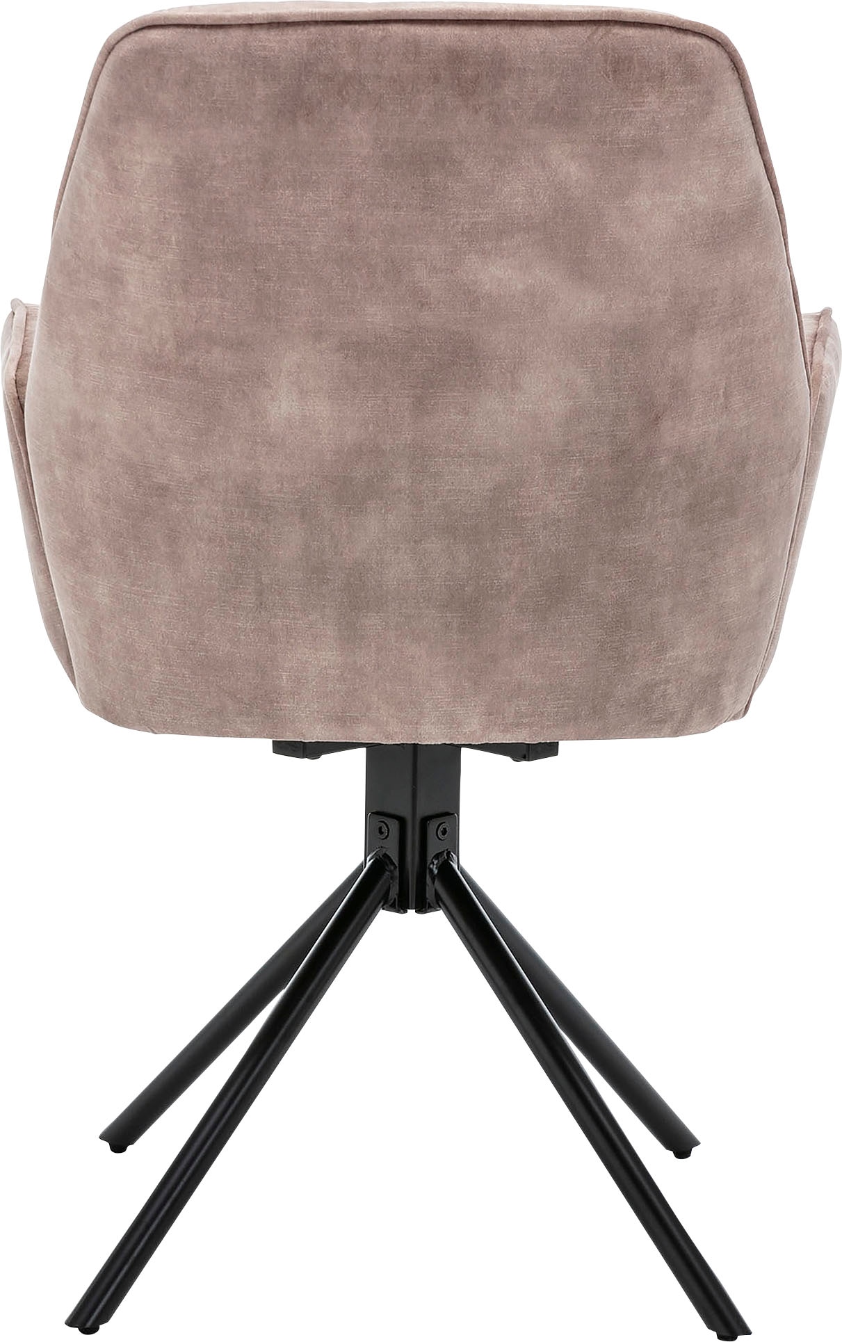 byLIVING Esszimmerstuhl »Sarina«, (Set), 2 St., Samtstoff Velvet, 2er-Set, hochwertiger Vintage-Samt Bezug mit Steppung, 360Grad drehbar