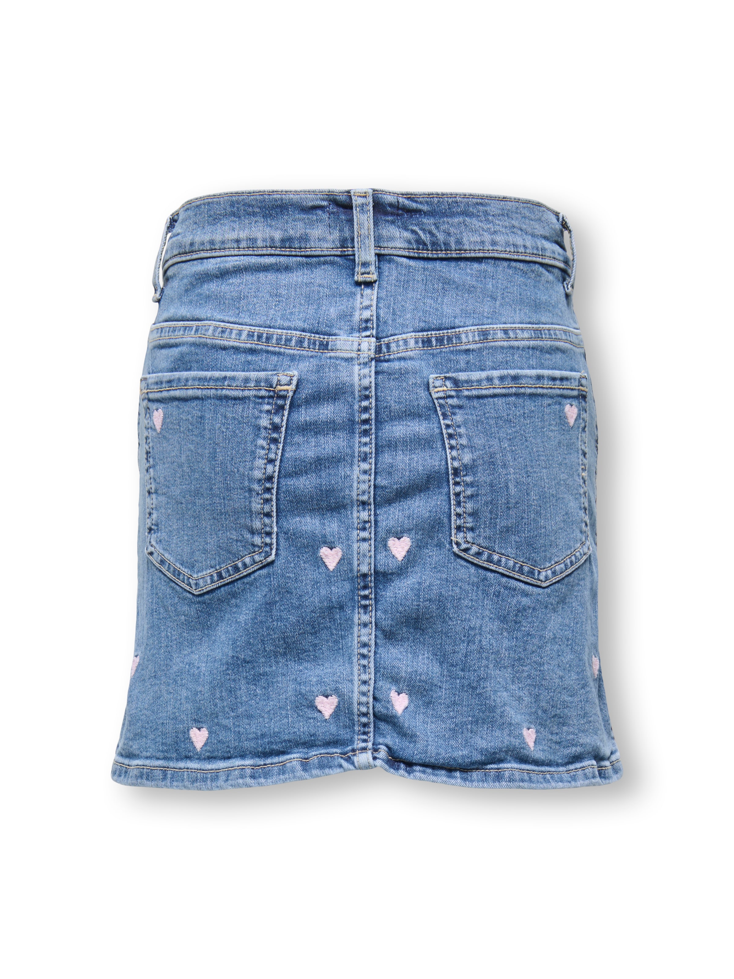 KIDS ONLY Jeansrock »KOGHOXTON HEART EMBROIDERY DNM SKIRT«