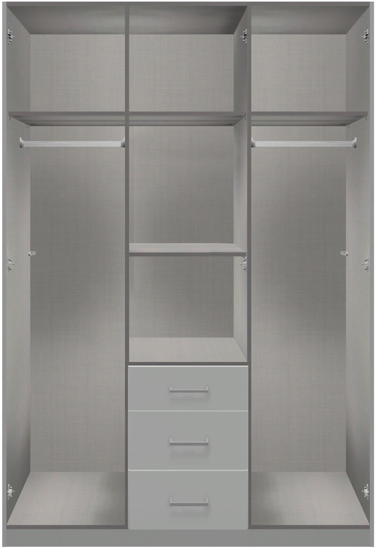 Kleiderschrank 3trg. JOKER von WIMEX weiß günstig online kaufen