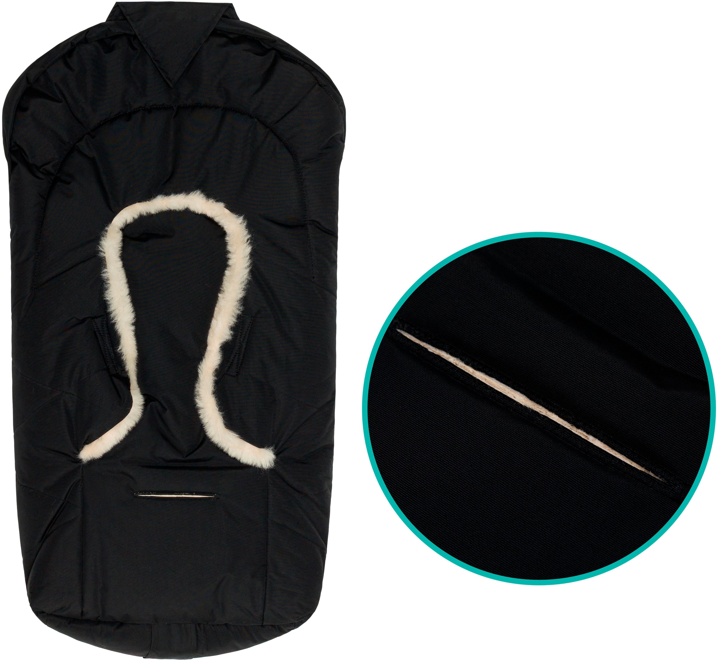 Fillikid Fußsack »Vegan Style, Winterfußsack«