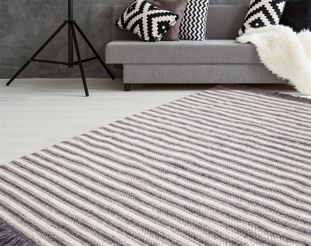 calo-deluxe Teppich »Bature 400«, rechteckig, 10 mm Höhe, Wolle und Viskose günstig online kaufen