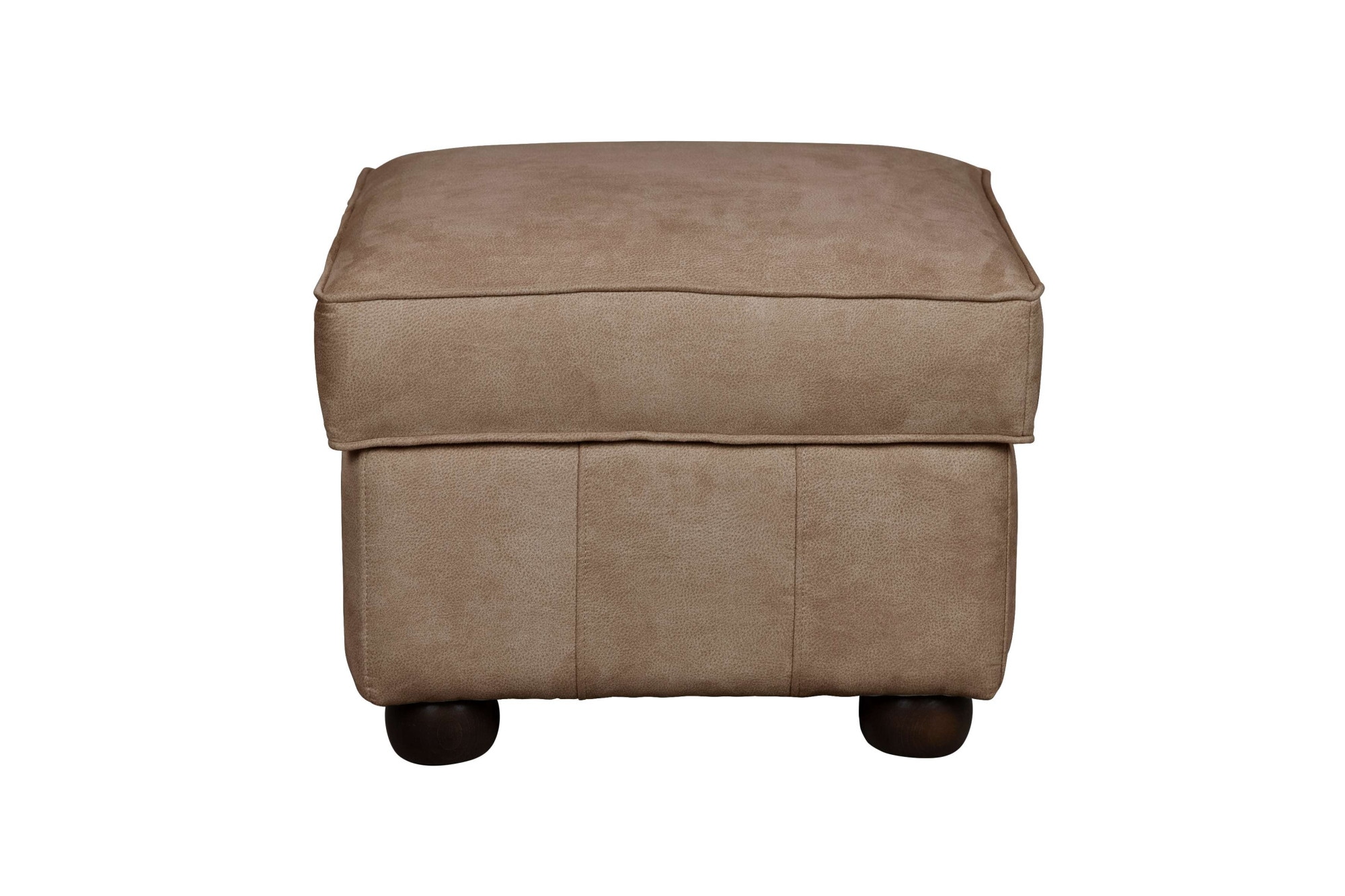 Home affaire Polsterhocker »CHARENTE, Chesterfield Hocker, Maße B/T/H: 55/55/73 cm«, passend zur Serie Charente, in hochwertiger Verarbeitung