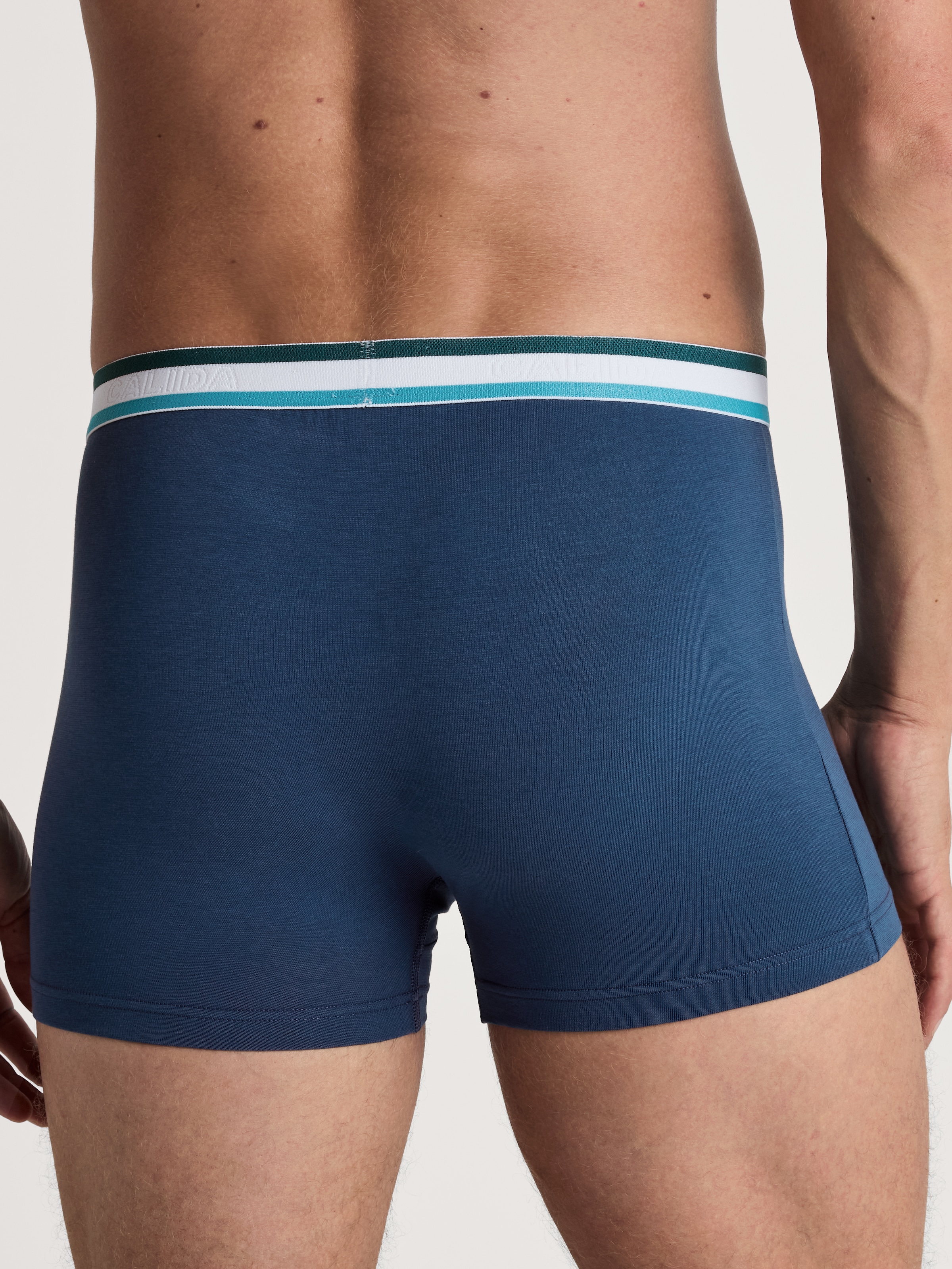 CALIDA Boxershorts »Natural Benefit«, (3er Pack), mit formstabiler Single Jersey-Qualität