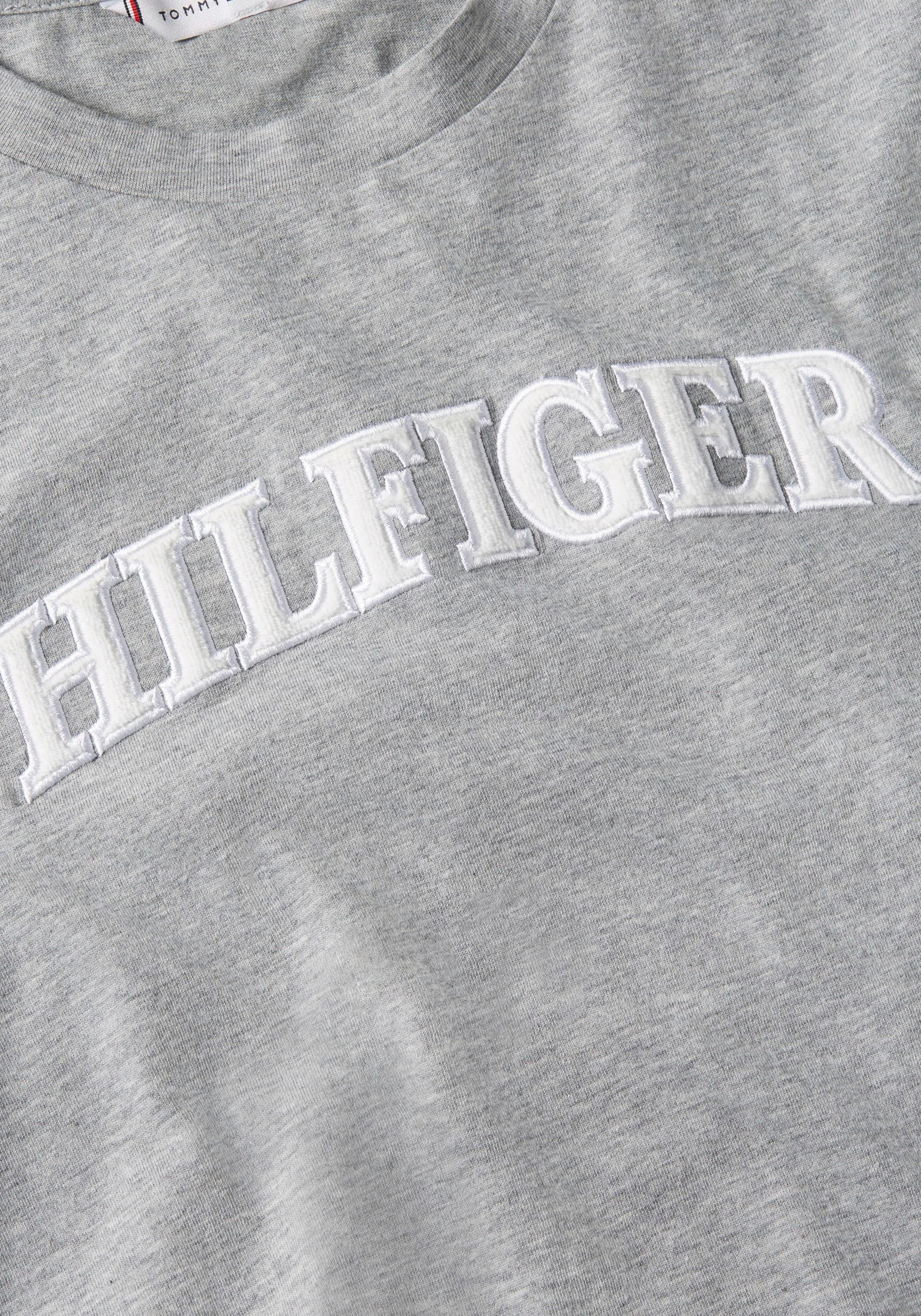 Tommy Hilfiger T-Shirt »REG TONAL HILFIGER C-NK SS«, mit Tommy Hilfiger Markenlabel