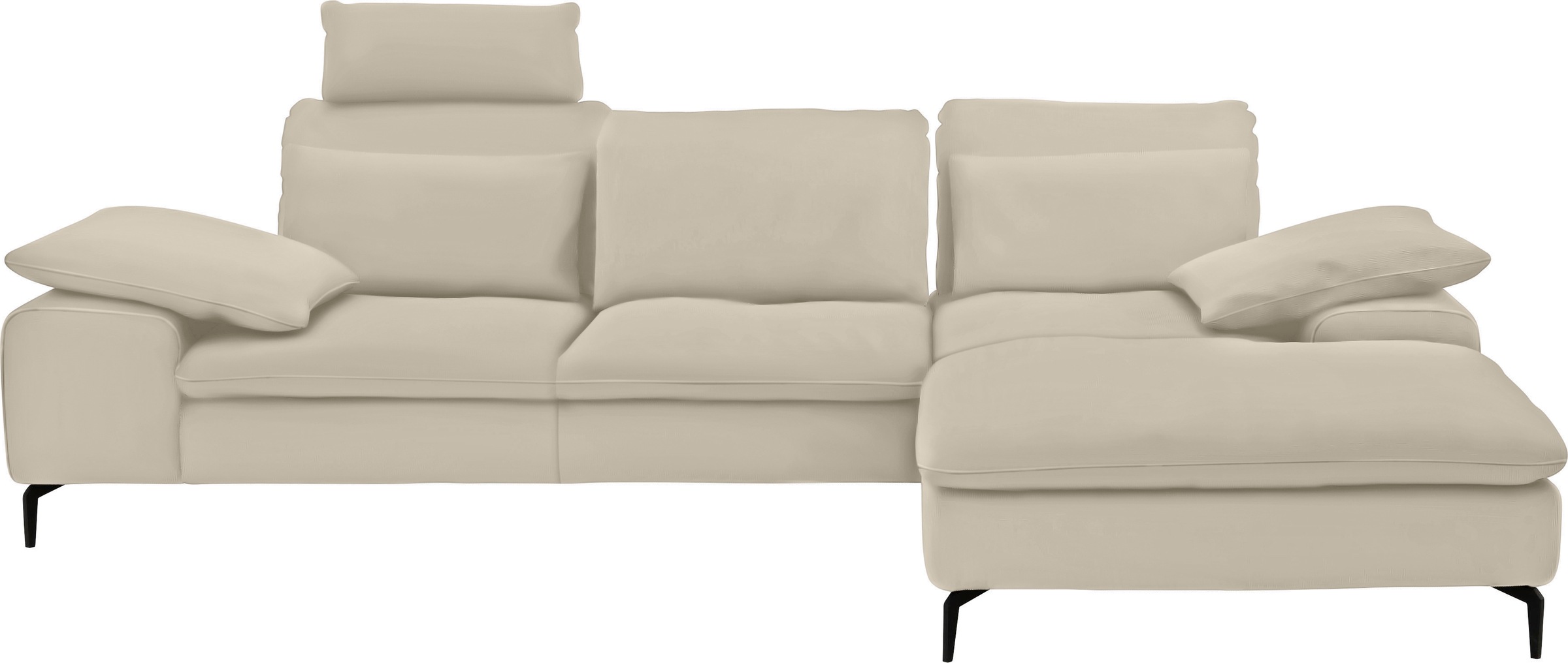 W.SCHILLIG Ecksofa »valentinoo, Designsofa, bequem, elegant und zeitlos, L- günstig online kaufen