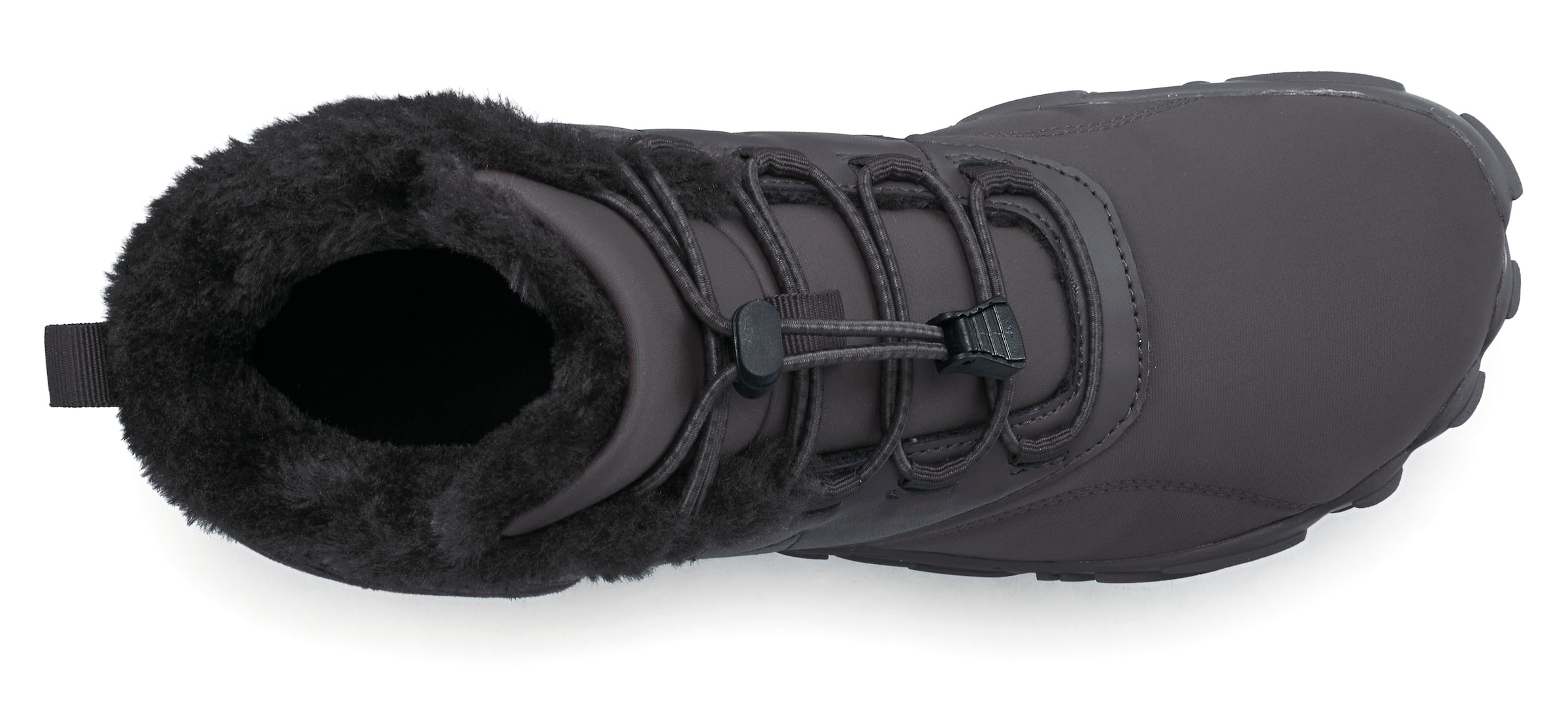 Vivance Stiefelette »Halbschuh, Freizeitschuh, High Top Sneaker«, mit Kordelzug und elastischem Band Unisex VEGAN