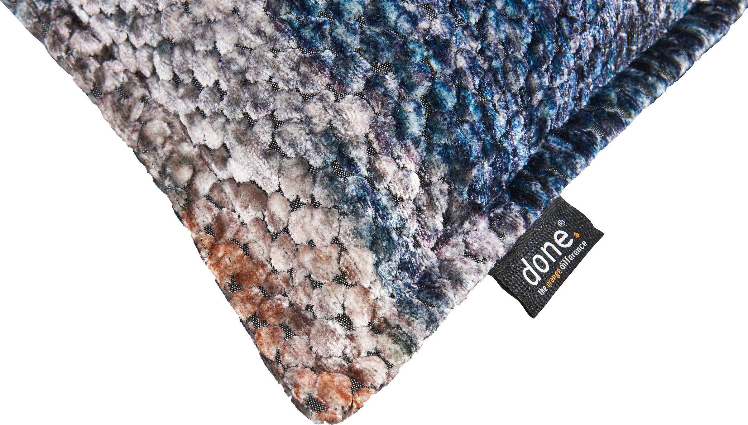 done.® Dekokissen »Glam Colour« Reißverschluss, Ohne Füllung, meliert