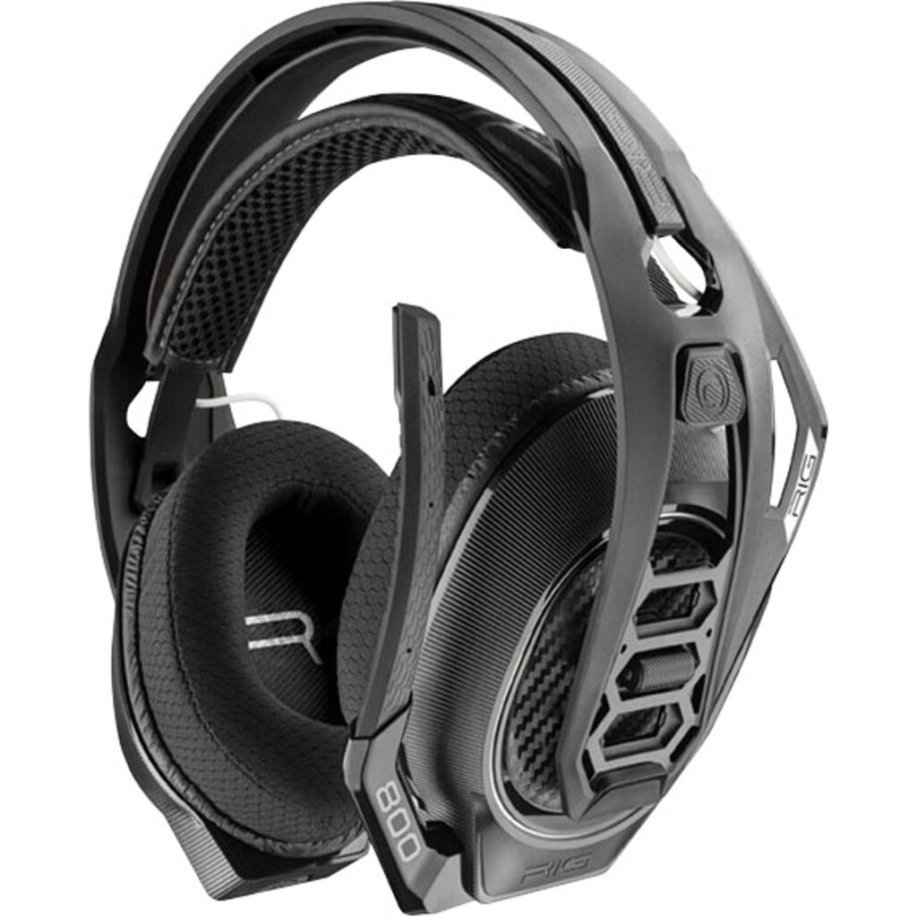 nacon Gaming-Headset »RIG 800LX Gaming-Headset, kabellos, 24h Akku, Dolby Atmos®-Sound«, Geräuschisolierung