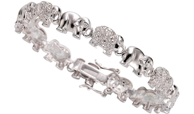 Firetti Silberarmband »Schmuck Geschenk, rhodiniert, teilweise diamantiert«  im Online-Shop kaufen
