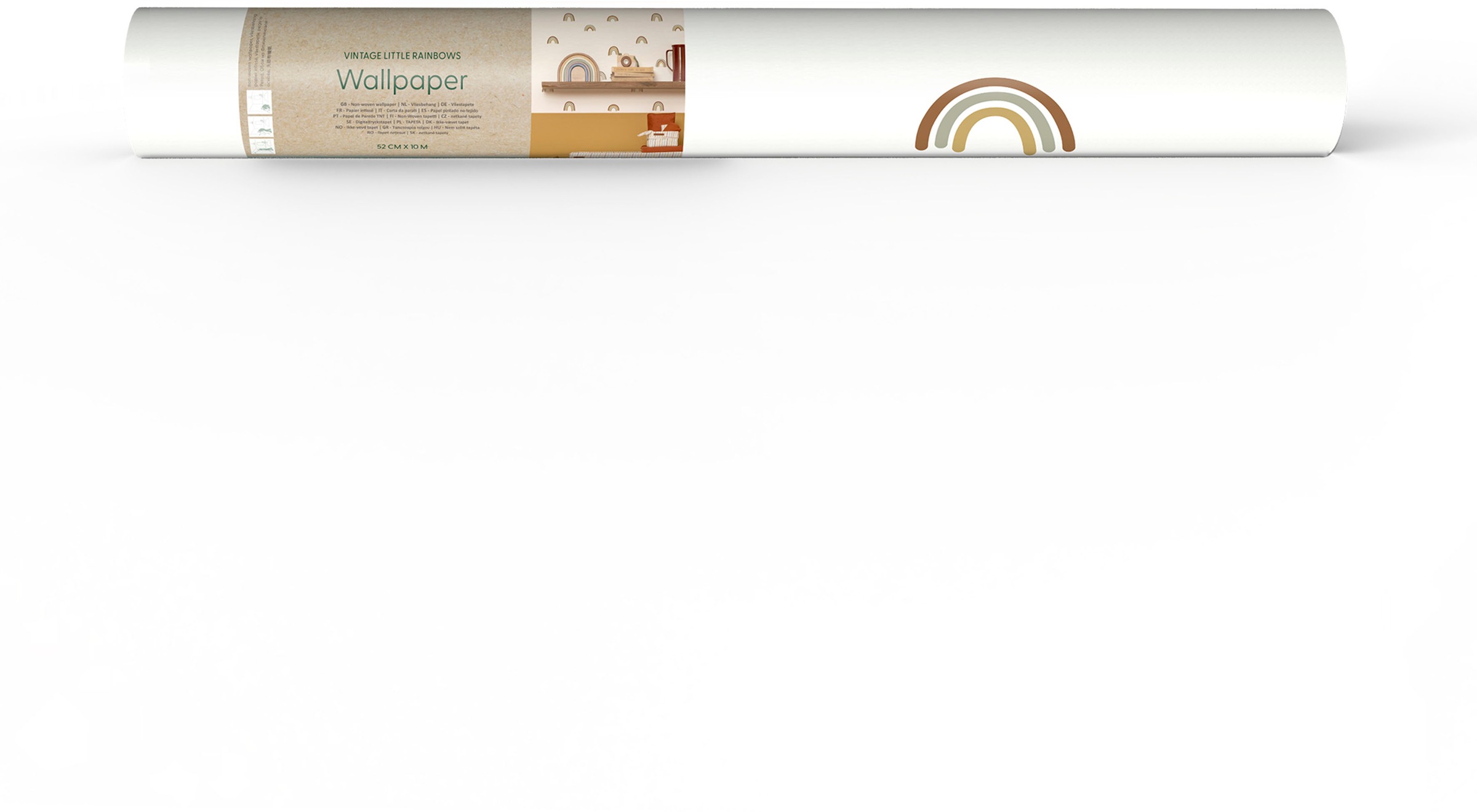 LITTLE DUTCH Vliestapete »Vintage Little Rainbows«, Motiv, Motiv