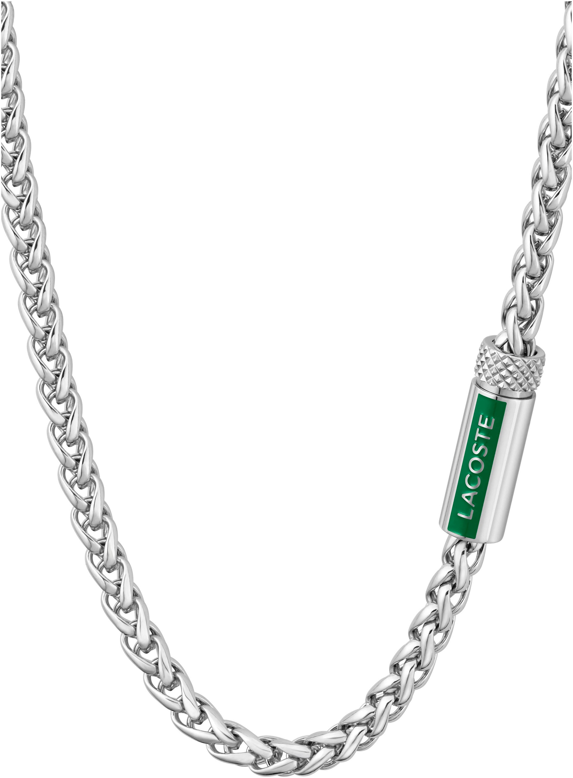 Lacoste Edelstahlkette »SPELT« mit Emaille