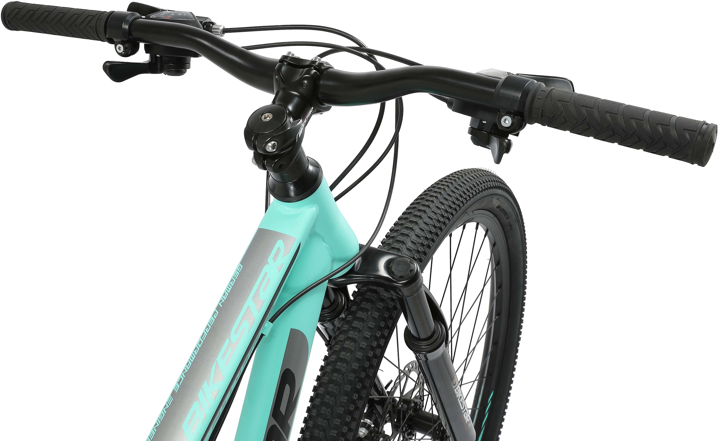 Bikestar Mountainbike, 21 Gang, Shimano, RD-TY300 Schaltwerk, Kettenschaltung, für Damen und Herren, Kettenschaltung