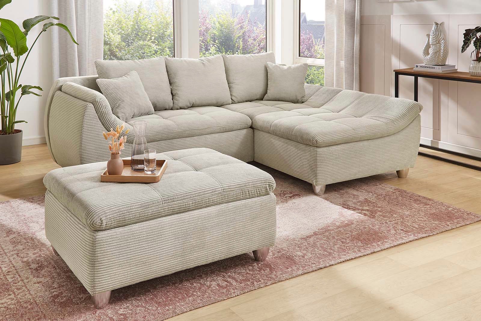 Jockenhöfer Gruppe Hocker »Genua, B: 103 cm« individuell zu kombinieren günstig online kaufen