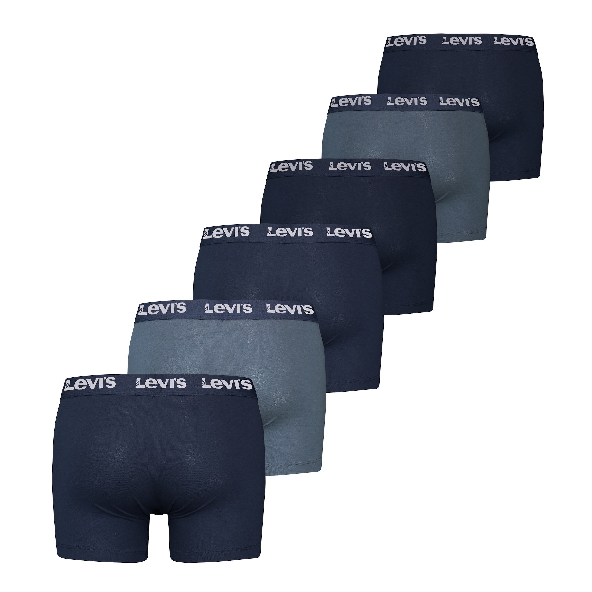 Levi's® Boxershorts »LEVIS MEN REPEAT LOGO BOXER BRIEF 6P ECOM« 6er Pack, 