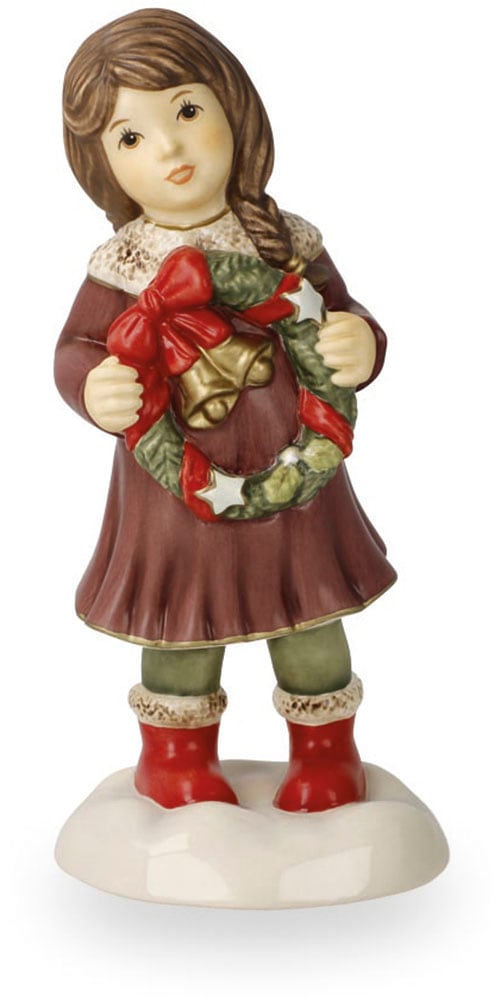 Goebel Dekofigur »Ein Kranz zum Advent« 7 x 6 x 14,5 cm günstig online kaufen