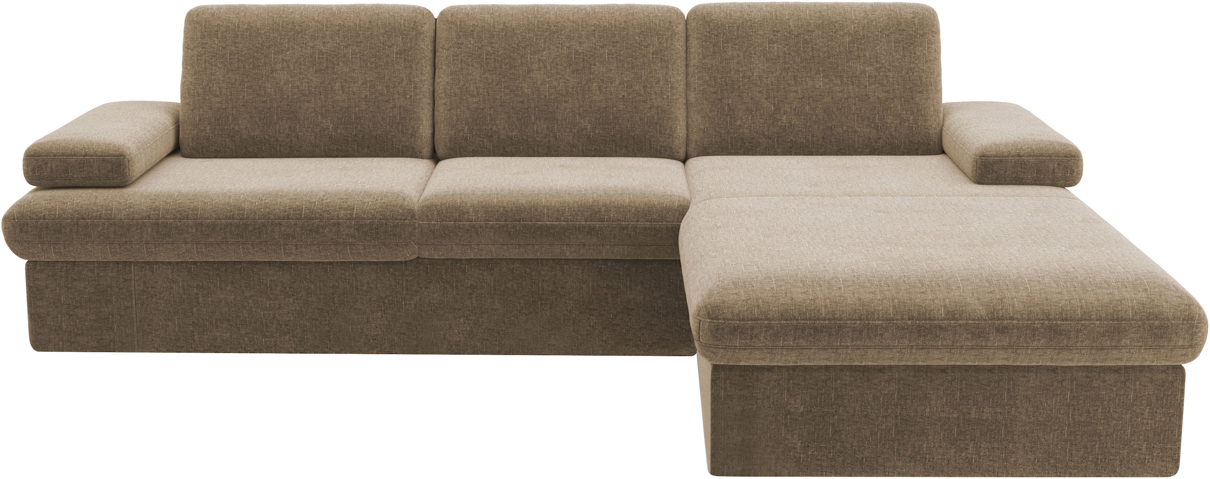 sit&more Ecksofa »Moreno«, mit Armteilverstellung,wahlweise mit Bettfunktion