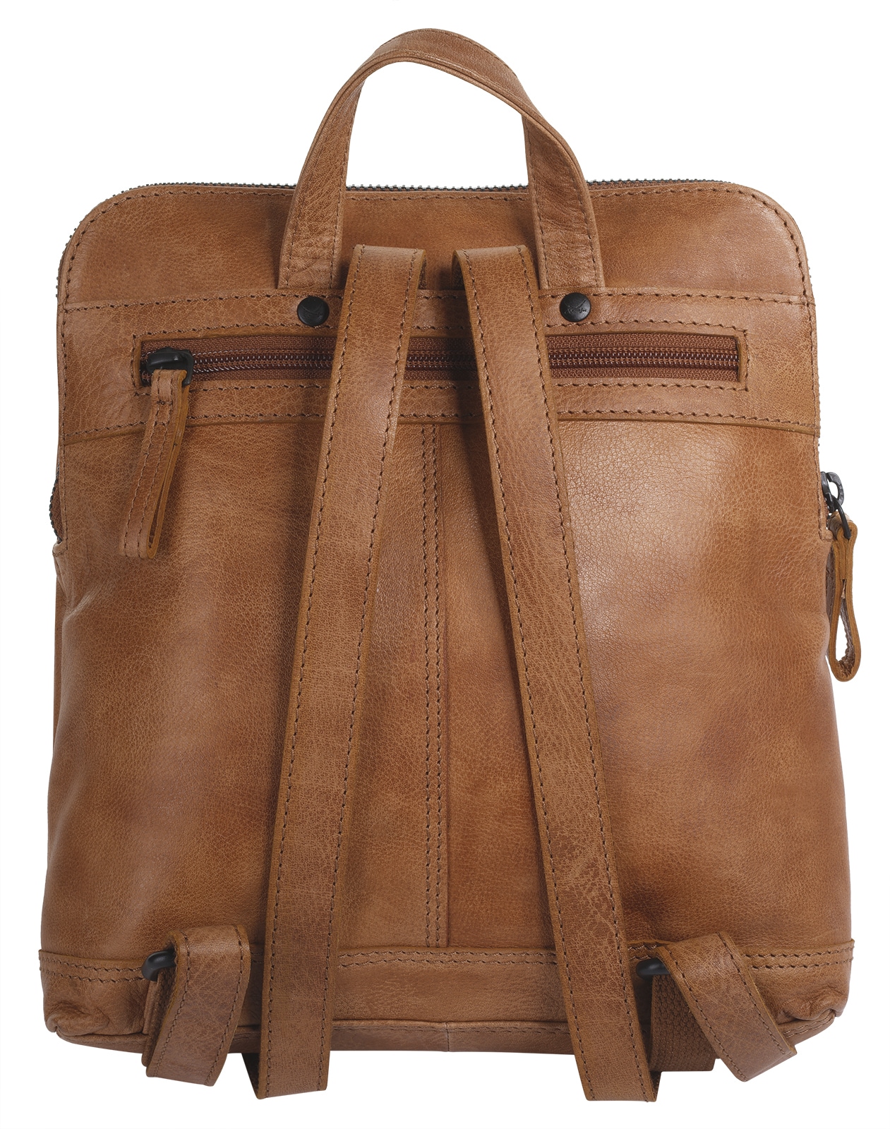 Sansibar Cityrucksack, echt Leder