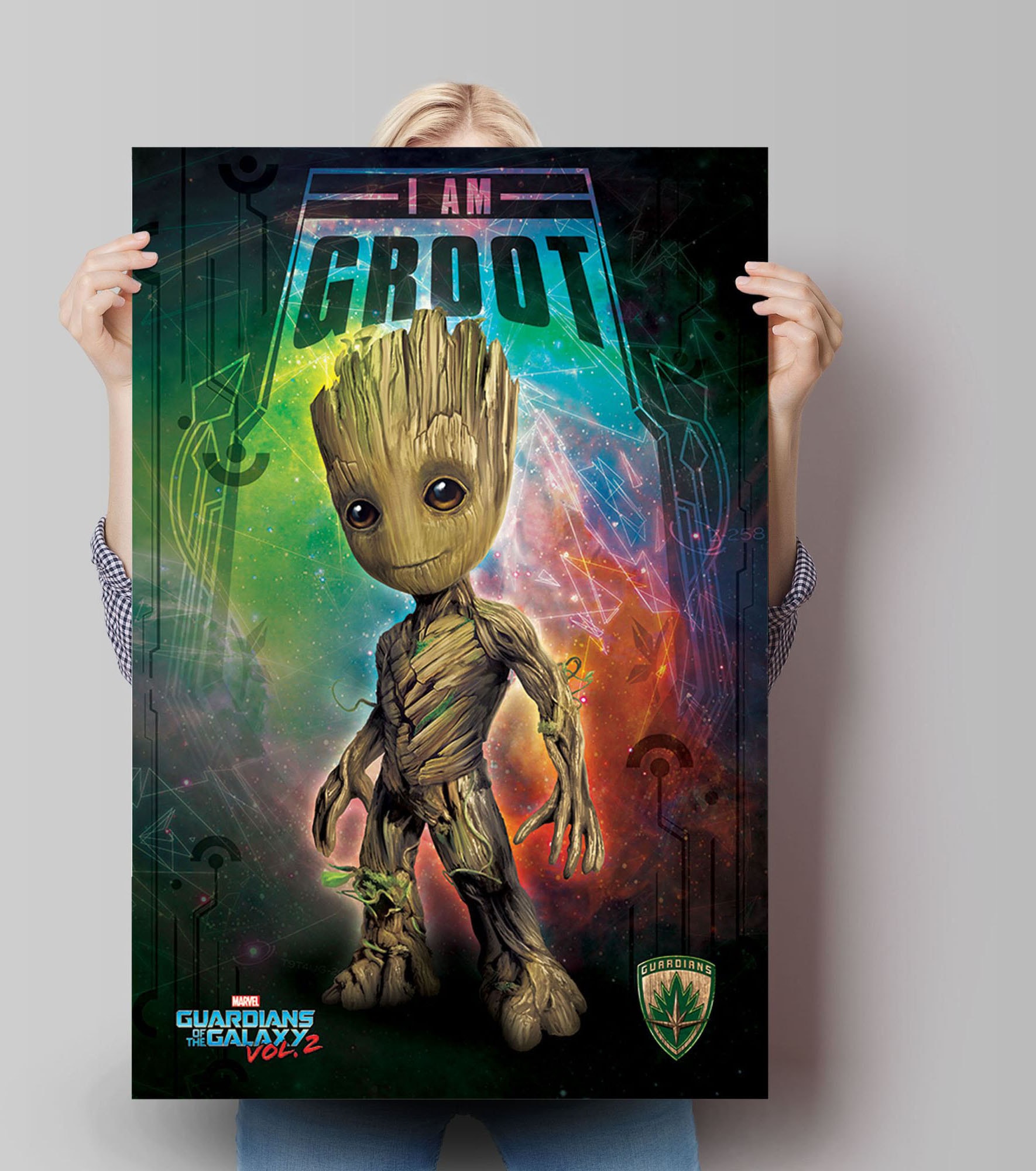 Reinders! Poster »Poster Guardians Of The Galaxy Vol.2 Ich bin Groot«,  Film, (1 St.) auf Raten bestellen