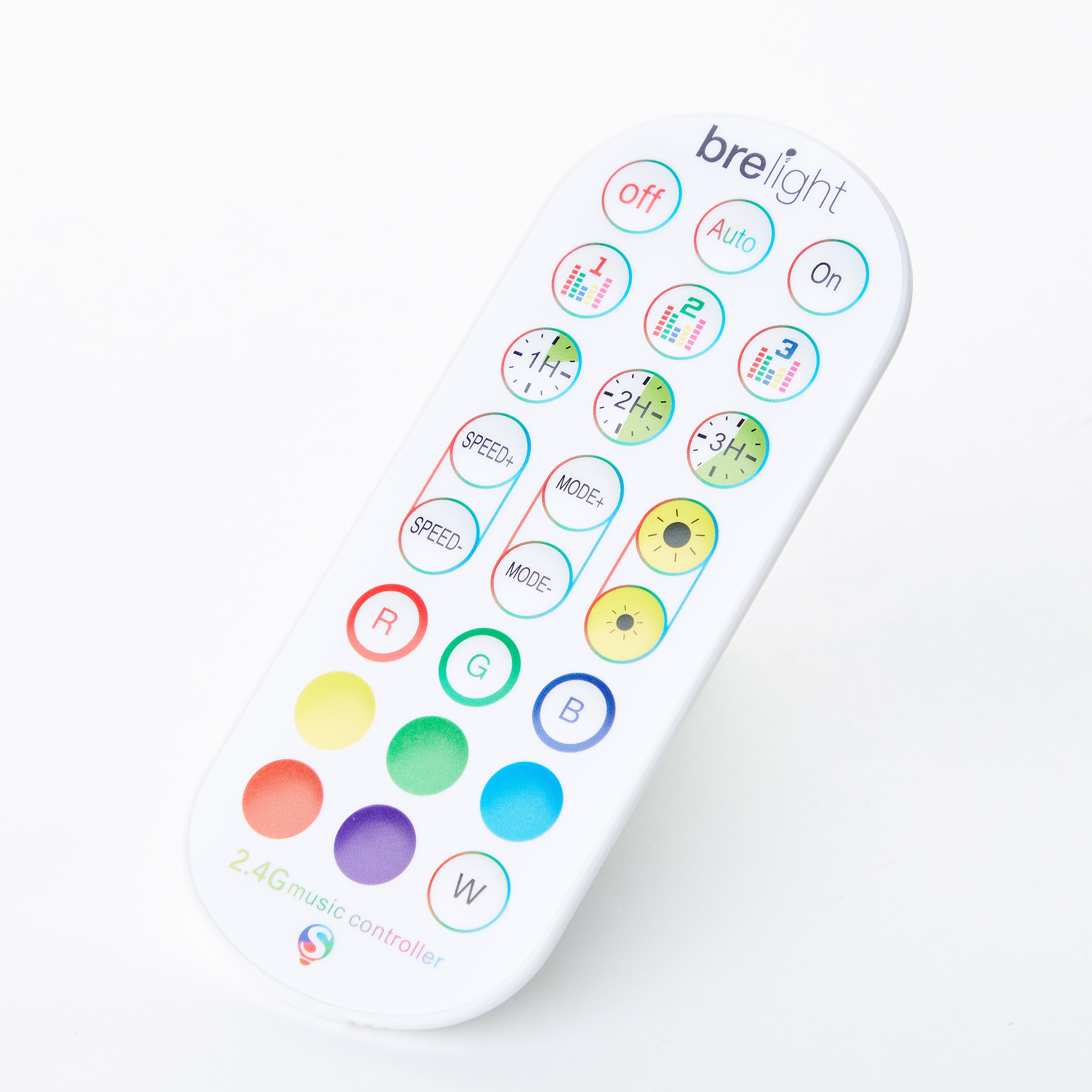 BreLight LED Tischleuchte »Neele«, Leuchtmittel LED-Modul | LED fest integriert, 50 cm, IC RGB, Musiksensor, dimmbar