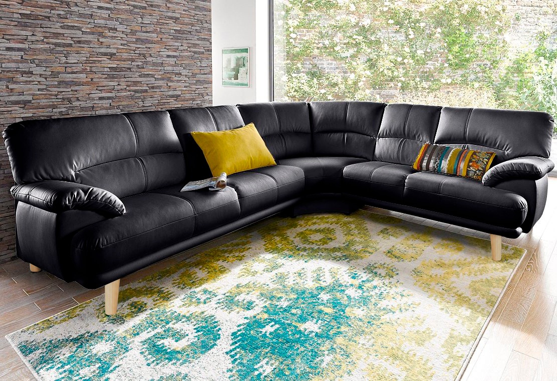 TRENDMANUFAKTUR Polsterecke »Cecilia, italienisches Designsprache, modern u günstig online kaufen