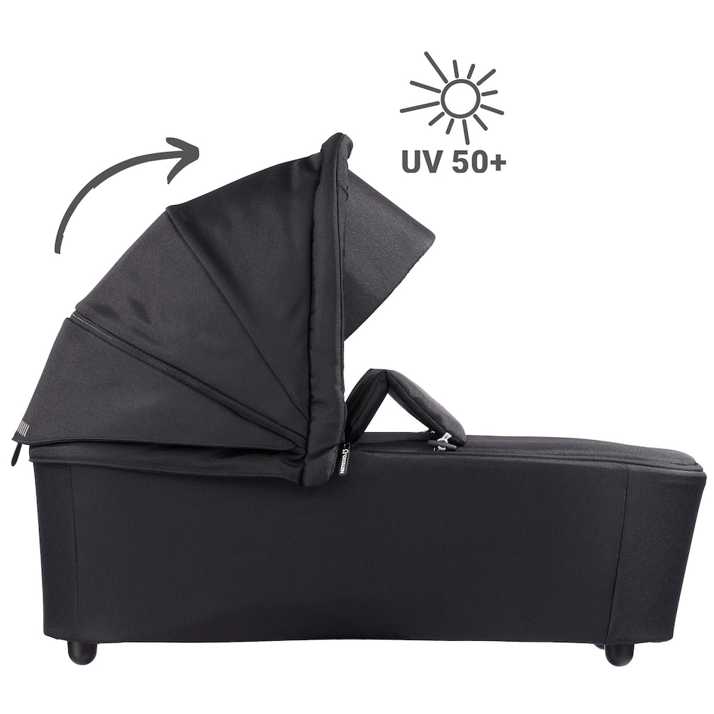 Gesslein Kombi-Kinderwagen »FX4 Soft+ mit Aufsatz Style, schwarz/cognac«