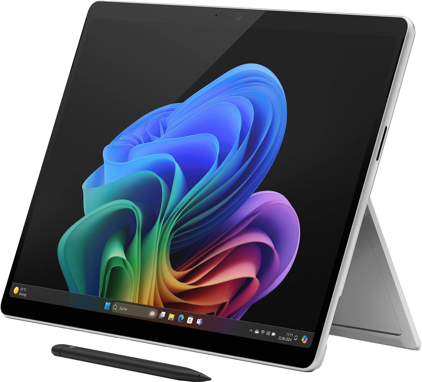 Microsoft Convertible Notebook »Surface Pro, Copilot+ PC, 13" Touch-Display, 16 GB RAM, 11. Edition«, 33,02 cm, / 13 Zoll, Qualcomm, Snapdragon X, Adreno, 1000 GB SSD, OLED-Display