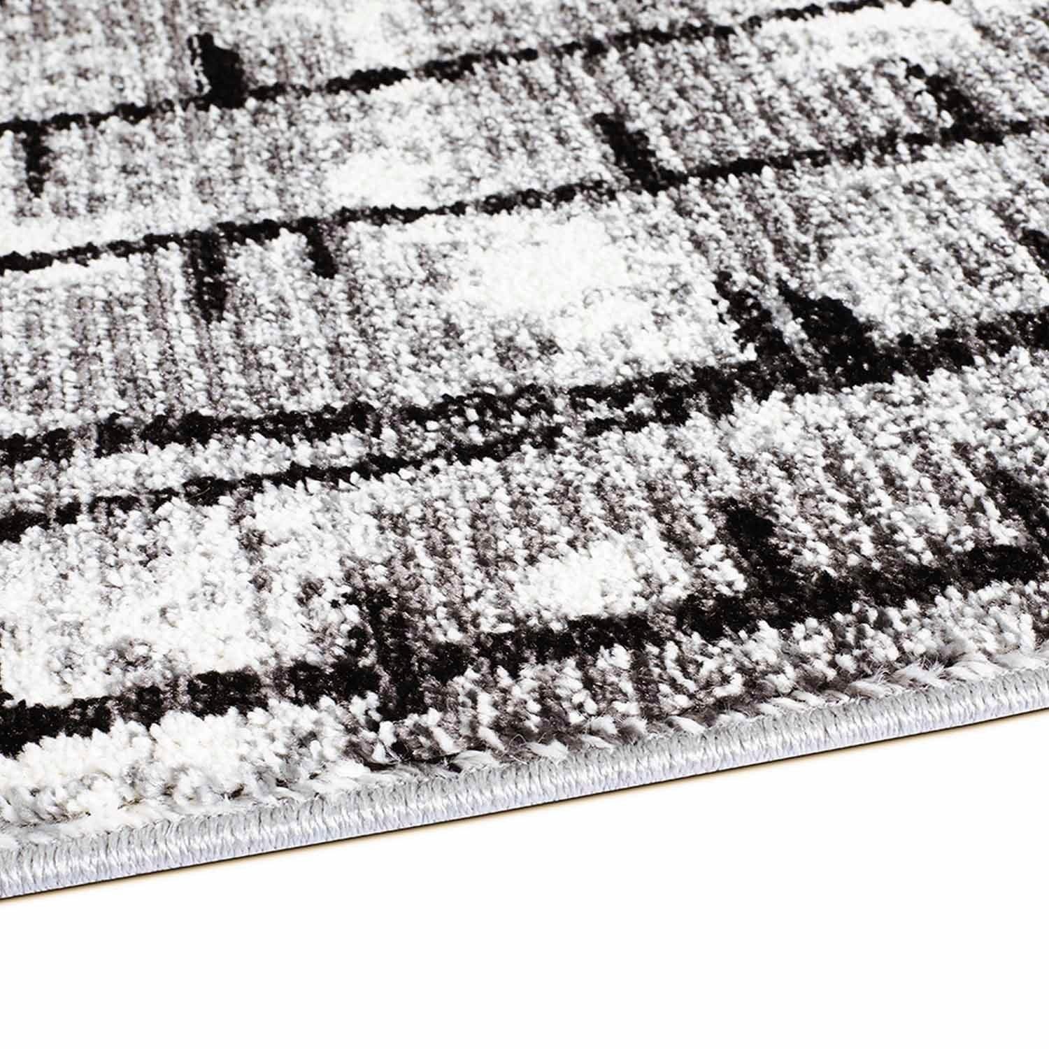 Carpet City Teppich »Moda 1139«, rechteckig, 11 mm Höhe, Läufer, weicher Kurzflor, abstrakt, Wohnzimmer