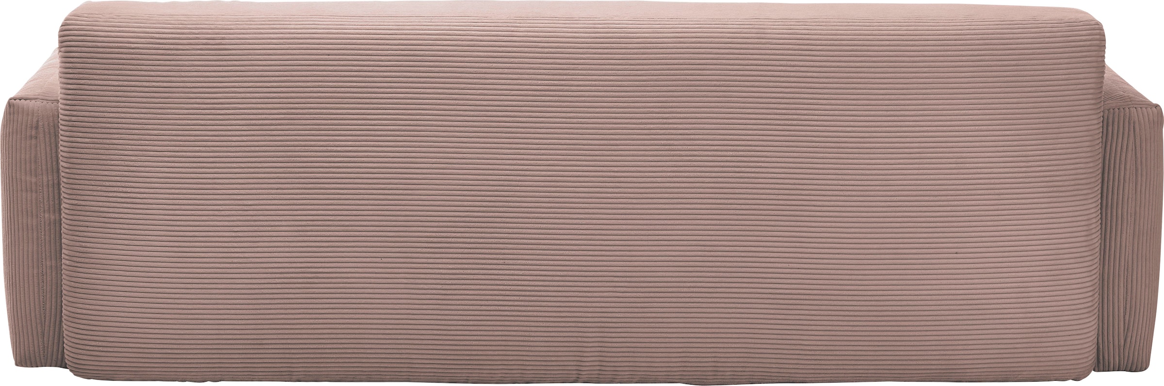 INOSIGN Schlafsofa »Donka Dauerschläfer-geeignet, belastbar bis 270 kg, incl. Bettlkasten«, mit Armlehnen, Breite 232 cm, auch in Cord, Tonnentaschen-Federkern